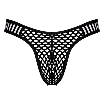 Men's See-Through Fishnet Briefs Underwear / Sexy Bulge Pouch Hollow Out Sexy Underpants - EVE's SECRETS